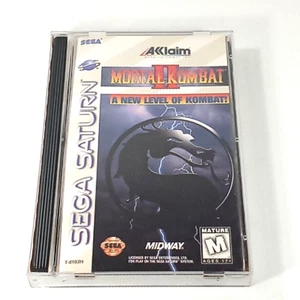 Mortal Kombat 2 II Sega Saturn Juego Completo Caja Larga - Imagen 1 de 9