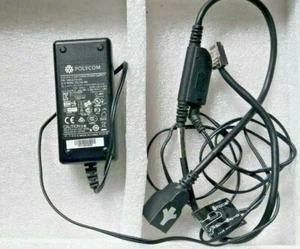 Polycom 1465-42740-003 W/ 2457-40054-001 & 1668-40122-00 Switching P.S Genuine - Picture 1 of 4