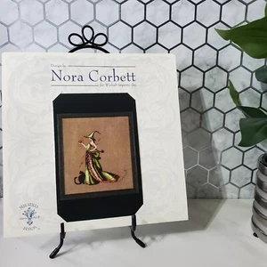Mirabilia Cross Stitch Bewitching Pixie Ana Nora Corbett Pattern Fabric Beads - Picture 1 of 4