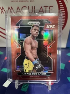 2022 Panini UFC Rafael Dos Anjos Red Prizm /299 - Picture 1 of 1