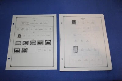 Álbum de estampillas Jordan 68 páginas Scott International 1920-1997 BlueLakeStamps Foto 1 de 4