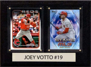 Joey Votto Cincinnati Reds 2024 Topps Card Plaque 6x8 - Picture 1 of 1