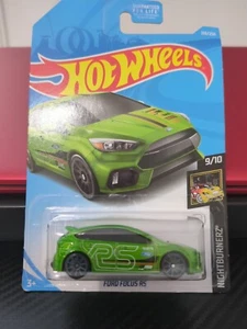 Hot Wheels Ford Focus RS #9/10 2017 Nightburnerz 139/250.. - Bild 1 von 4