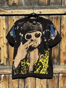 Vintage All Over Print Kurt Cobain Nirvana Shirt by Giant Large - Bild 1 von 9