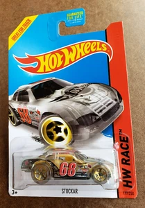 Hot Wheels Stockar HW Race X-Raycers #117/250 2014 oro transparente ¡5 radios base TH! - Imagen 1 de 17