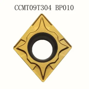 10* CCMT09T304 CCMT3 2,5 1 inserto in carburo per tornio SCLCR alesatrice - Foto 1 di 5