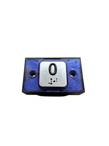 MAC PUARSA - square button 0 + braille - elevator / lift - Picture 1 of 2