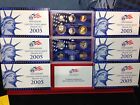 6 Set Lot 2005-S  10 Coin Proof Sets ORIGINAL