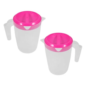 2 Pcs Cold Water Bottle Pitcher Beverage Dispenser Kettle Machine - Picture 1 of 12