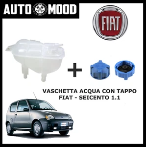 VASCHETTA SERBATOIO ACQUA RADIATORE PER FIAT 600 SEICENTO 1.1 40KW 54CV  - Foto 1 di 1