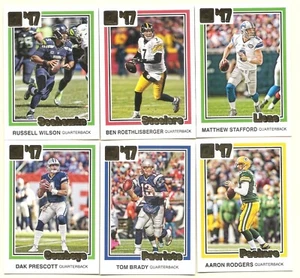 23 different 2017 Donruss Football 1981 Retro including Brady as shown - Picture 1 of 3