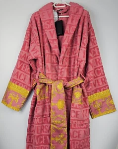 Versace Baroque 550 $ Strawberry Jam Unisex langer Bademantel neu und authentisch - Bild 1 von 12