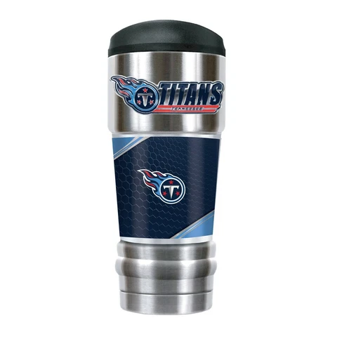Tennessee TItans "MVP" 18 ounce Stainless Steel Tumbler Cup by Great American Cover