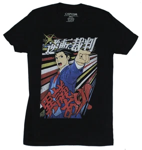 Ace Attorney Adult New T-Shirt - Igiari Kani Style Colorful Examination Pic - Picture 1 of 1