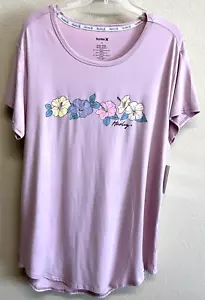Hurley weiches & gemütliches langes Schlafshirt Größe S rosa Pyjama Damen neu - Bild 1 von 8