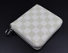 NWOT Urban Outfitters Zippered Wallet Square 4 inch Neutral Checkered Pattern