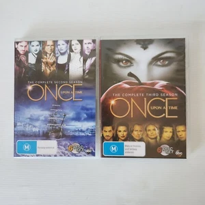 Once Upon A Time The Complete Second & Third Season 2 3 DVD Region 4 PAL - Picture 1 of 4