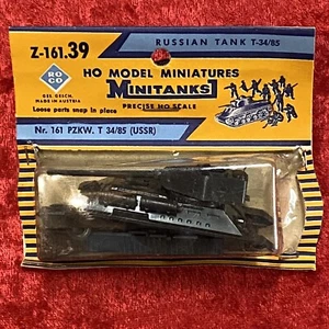 NEU Vintage Roco Minitanks 1/87 HO 161 Russian Battle Tank T-34/85 - Bild 1 von 3