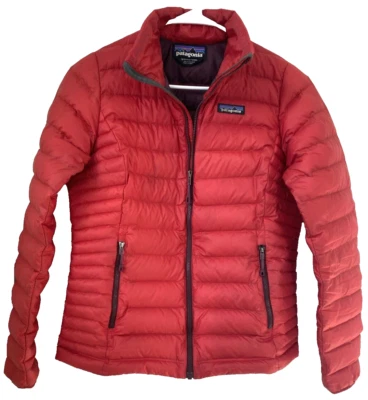 Chaqueta PATAGONIA Plumón de Ganso Cremallera Talla S Suéter Rojo 84683 Foto 1 de 4