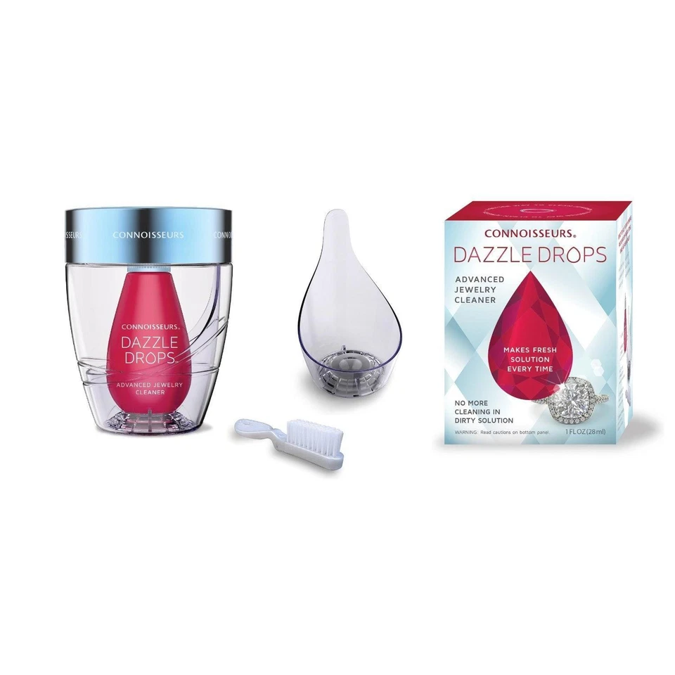Nettoyant pour bijoux. Advanced Dazzle Drops. Connoisseurs
