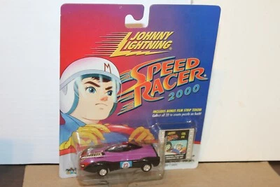 JOHNNY LIGHTNING SPEED RACER ACEITE DE SERPIENTE en TARJETA con CEL #4 Foto 1 de 3