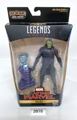 Marvel Legends Captain Marvel TALOS Kree Sentry Series Hasbro Cover