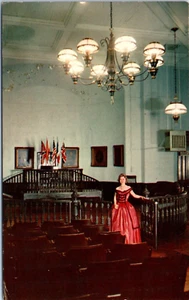 Vicksburg, MS - Original Hall of Justice Old Courthouse Postcard Chrome Unposted - Picture 1 of 2
