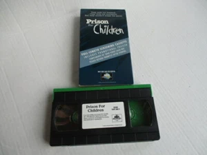 🍄SCREENING COPY PRISON FOR CHILDREN VHS JOHN RITTER - Picture 1 of 3