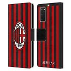 AC MILAN 2017/18 CREST KIT LEATHER BOOK WALLET CASE COVER FOR SAMSUNG PHONES 1