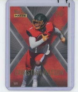 2022 Christian Watson Wild Card Matte X-Plode RC 63/100 - Picture 1 of 2