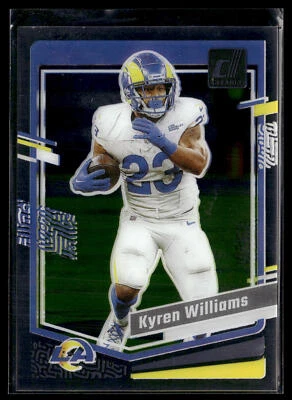 2023 Clearly Donruss Kyren Williams #30 Los Angeles Rams - Image 1 of 2