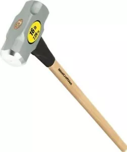 Truper MD16HC 16 LB Double Face Sledge Hammer With Wood Handle - Picture 1 of 1