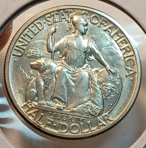 1936-D San Diego 50C Silver Half Dollar Commemorative Coin UNC JBT 98 - Picture 1 of 5