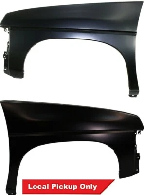 New Primed Driver & Passenger Side Fender For Set 1989-1997 D21 Hardbody Foto 1 de 4