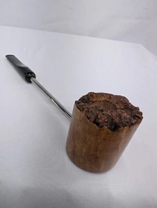 Edelstahl und Bruyère Straight Grain Pot Tabakpfeife von Whitaker Werks - Bild 1 von 18