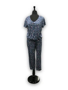 CHARMOUR - Juegos de suéter tejido Capri de dos piezas para mujer con camiseta - Imagen 1 de 10