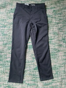 Hurley Men's Hybrid Performance Stretch Pants Black 32 x 32 - Picture 1 of 4