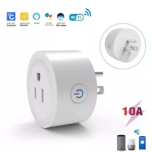 Wifi Smart Plug 1 Minute Einrichtung Fernüberwachung Alexa Google Assistant Appliance - Bild 1 von 6