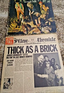 Jethro Tull – This Was & 1972 Thick As A Brick Records Blues Rock LP - Imagen 1 de 12