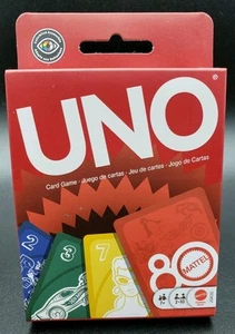 2025 Mattel Gioco di Carte Edizione "UNO 80° Anniversario Rosso Rubino" - Nuovo - Foto 1 di 24