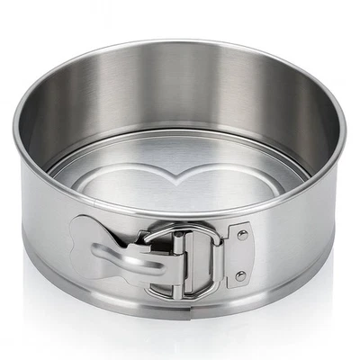 Springform Edelstahl Backform unbeschichtet PFAS-frei, Spülmaschinenfest | 18 cm - Bild 1 von 4
