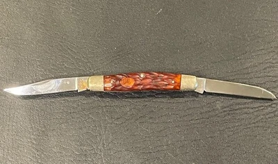 Vintage Cattaraugus 2 Blade Knife KCC CM-15--ATS-34 - Image 1 of 4