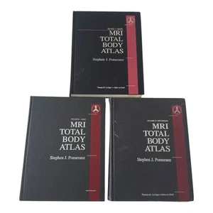 MRI Total Body Atlas, Volume l, ll, &. lll:  Body by Stephen Pomeranz Set - Bild 1 von 8