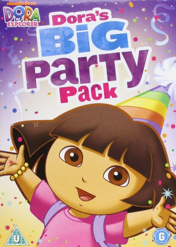 DVD Dora The Explorer Big Kids Bundle 26 Episodes Mermaid Party Gym Friends