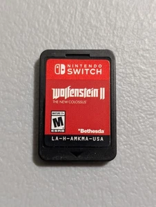 Wolfenstein II 2: The New Colossus (Nintendo Switch, 2018) solo cartucho - Imagen 1 de 2
