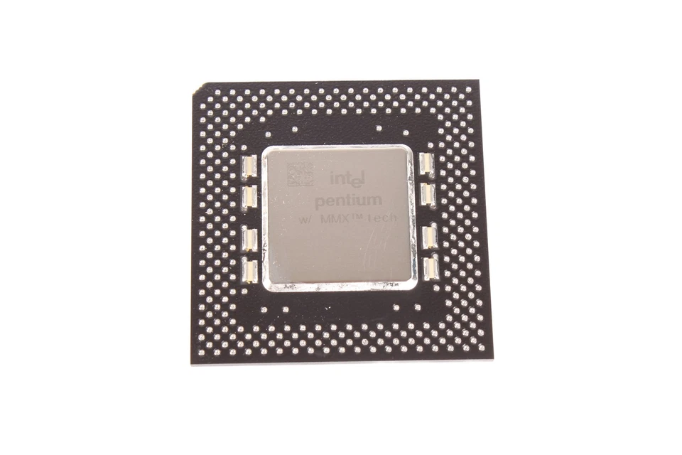 Intel Pentium MMX 233Mhz 512KB Cache Socket 7 CPU Processor (SL27S)