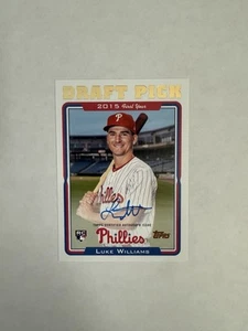 2022 Topps Archives Draft Picks Luke Williams Rookie Auto #05DP-LW Phillies - Picture 1 of 2