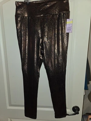 Wild Fable Copper Animal Print Leggings,NWT - Image 1 of 4