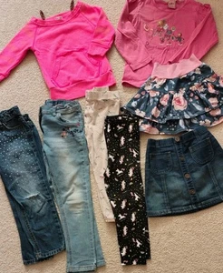 Mädchen💖 schönes 8 Tlg. Bekleidungs Paket🌻Herbst💖 Gr.104/110👌 - Bild 1 von 5