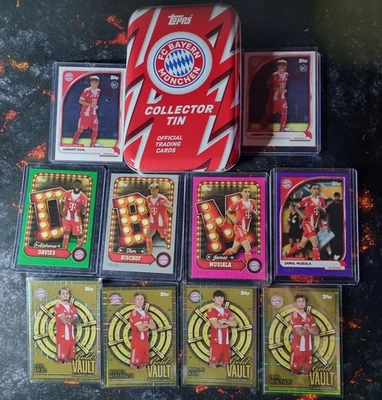 Topps Bayern München Big Lot - 2x Karl(RC) - Davies/99 - Musiala/175 & /250 -... - Bild 1 von 4